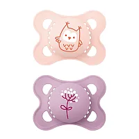 CHUPETAS ORIGINAL ROSA E BRANCO 0-6M - MAM