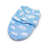 COBERTOR CUEIRO ENROLADINHO NUVENS AZUL - LOANI