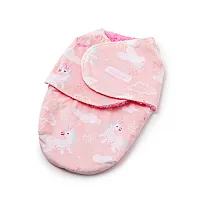 COBERTOR CUEIRO ENROLADINHO UNICRNIOS ROSA - LOANI