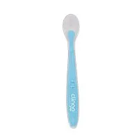 COLHER DE SILICONE PREMIUM AZUL - CLINGO