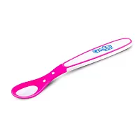 COLHER DE SILICONE ROSA - COMTAC KIDS