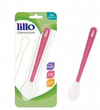 COLHER DE SILICONE ROSA - LILLO