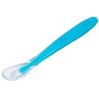 COLHER SILICONE AZUL BABY - BUBA