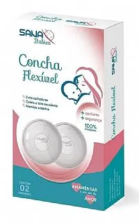 CONCHA BASE FLEXVEL PARA AMAMENTAO - SANA BABIES
