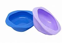 CONJUNTO DE 2 TIGELAS PEQUENAS EM SILICONE LILS E AZUL - MARCUS & MARCUS