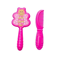 CONJUNTO DE PENTE E ESCOVA HAPPY ZOO BORBOLETA - KITSTAR