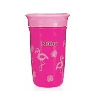 COPO 360 WONDER CUP 300ML 12 MESES+ ROSA - NUBY