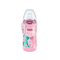 COPO ACTIVE CUP COM BICO DE SILICONE 300ML ROSA - NUK