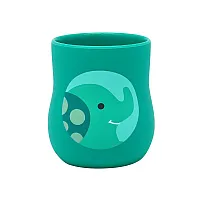 COPO ANATMICO EM SILICONE 120ML ELEFANTE OLLIE - MARCUS & MARCUS