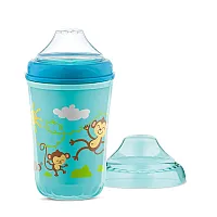 COPO APRENDIZADO 240ML AZUL MACACO - LILLO