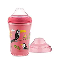 COPO APRENDIZADO 240ML ROSA TUCANOS - LILLO