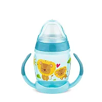 COPO APRENDIZADO COM ALA 230ML AZUL LEO - LILLO