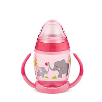 COPO APRENDIZADO COM ALA 230ML ROSA ELEFANTE - LILLO