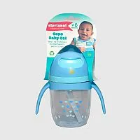 COPO BABY CAT 350ML AZUL - SIPRIANNI