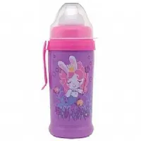 COPO CLIP COM BICO DE SILICONO FUNNY 360ML SEREIA - GIROTONDO BABY