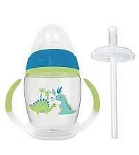 COPO COM ALA REMOVVEL E CANUDO EXTRA DINO 6M+ - BUBA