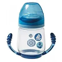 COPO COM BICO DE SILICONE E ALA INVERTIDA AZUL - GIROTONDO BABY
