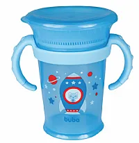COPO DE TREINAMENTO 360 COM ALA REMOVVEL 12M+ AZUL - BUBA