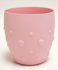 COPO EM SILICONE ROSA 200ML - MARCUS E MARCUS 