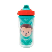 COPO PAREDE DUPLA ANIMAL FUN MACACO- BUBA