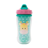 COPO PAREDE DUPLA ANIMAL FUN GIRAFA - BUBA