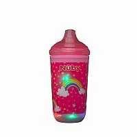 COPO TRMICO PISCA-PISCA COM BICO RGIDO 300 ML ROSA - NBY
