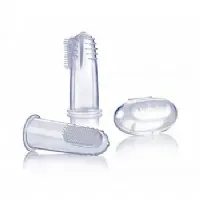 DEDEIRA E MASSAGEADOR ESCOVA DENTAL 3M+ - NUBY 