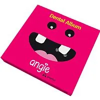 DENTAL ALBUM COM LIVRINHO ROSA - ANGIE