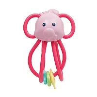 ELEFANTINHO CHOCALHO ROSA - BUBA