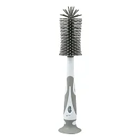 ESCOVA DE MAMADEIRA PREMIUM EM SILICONE CINZA - CLINGO