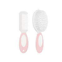 ESCOVA E PENTE BABY ROSA - BUBA TOYS