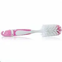 ESCOVA PARA MAMADEIRAS E BICOS ROSA - NUBY 