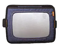 ESPELHO RETROVISOR/ SUPORTE PARA IPAD PARA ENCOSTO DE BANCO JEANS - COMTAC KIDS
