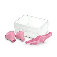 ESTERELIZADOR DE MAMADEIRA A VAPOR PEAS ROSA- ADOLETA BEB