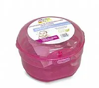 ESTERILIZADOR DE MAMADEIRAS PARA MICRO-ONDAS ROSA PINK - BABY STYLE