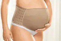FAIXA CINTA P/ GESTANTE C/ COLCHETE - CINTA MODERNA