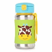 GARRAFINHA DE INOX ZOO 350ML GIRAFA - SKIP HOP