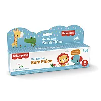 GEL DENTAL SEM FLOR 50G - FISHER PRICE