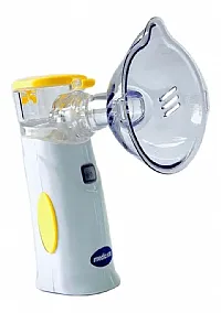 NEBULIZADOR E INALADOR AIR MESH COLORS COM BATERIA RECARREGVEL MD4600 AMARELO -  MEDICATE
