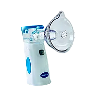 NEBULIZADOR E INALADOR AIR MESH COLORS COM BATERIA RECARREGVEL MD4600 AZUL CLARO-  MEDICATE