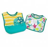 KIT 2 BABADORES IMPERMEVEL CATA MIGALAHAS OLLIE O ELEFANTE - MARCUS & MARCUS
