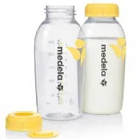 KIT 2 POTES 250ML PARA ARMAZENAMENTO DE LEITE MATERNO - MEDELA