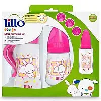 KIT 3 MAMADEIRAS DESIGN ROSA - LILLO