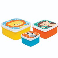  KIT 3 POTINHOS ANIMAIS - BUBA