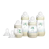 KIT 4 MAMADEIRAS FIRST BOTTLE MARFIM E 2 BICOS ADICIONAIS - MAM