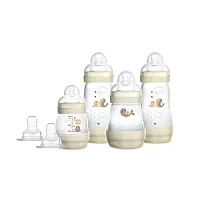 KIT 4 MAMADEIRAS FIRST BOTTLE MARFIM FOCA E 2 BICOS ADICIONAIS - MAM