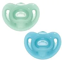 KIT CHUPETA 0-6M SENSITIVE AZUL E VERDE - NUK