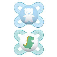 KIT CHUPETAS START 0-2M AZUL - MAM