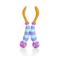 KIT COLHER E GARFO DIVERTIDOS LARANJA - NUBY