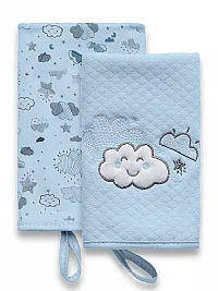 KIT COM 2 BABINHAS NVOA AZUL - HUG